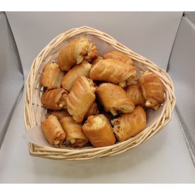 Túrós barackos párna 