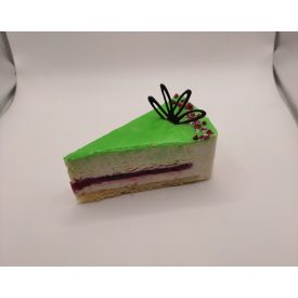 Fehércsokoládés Málnás Lime szelet